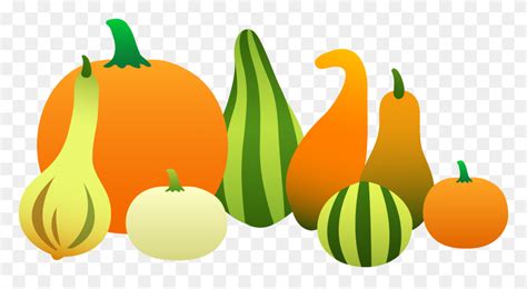 Pumpkin Clipart - Row Of Pumpkins Clipart - FlyClipart