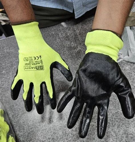 Safety Gloves For Construction Work, For Industrial at Rs 32/pair in Coimbatore