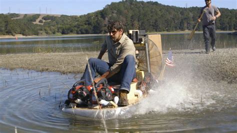 The Future Is Here: A Homemade Hovercraft - YouTube