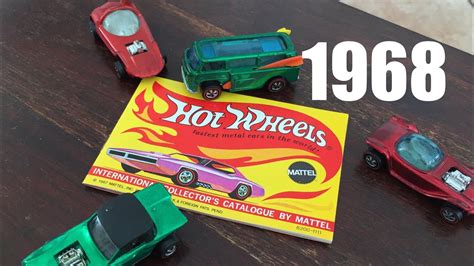 HOT WHEELS HISTORY: 1968 first ever COLLECTORS CATALOGUE! - YouTube