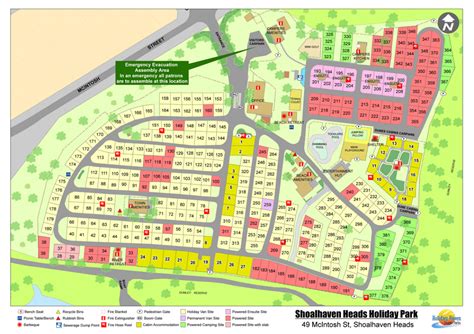 Shoalhaven Heads Park Map | Shoalhaven Heads