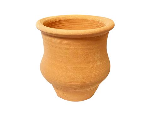 Small Clay Pot/Vase - 4 Oz (Zarf E Sofali) – Kalamala