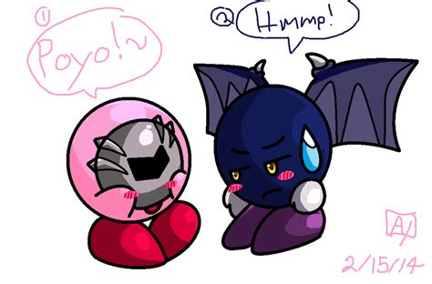 Meta Knight and Kirby by AriannaYbarra on DeviantArt