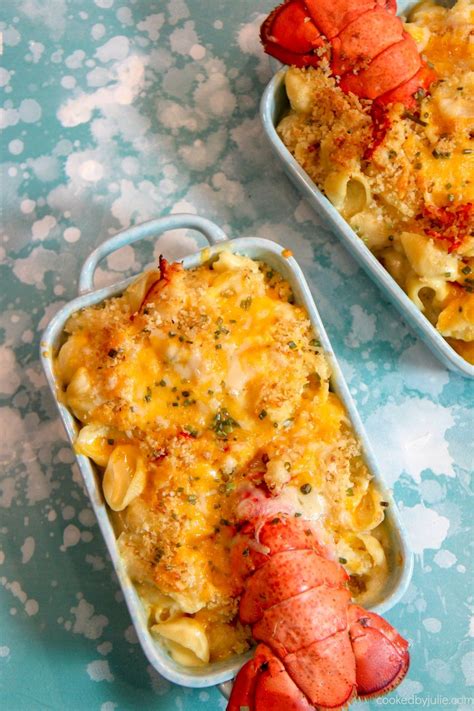 Lobster Mac N Cheese Recipe, Seafood Mac And Cheese, Baked Mac And Cheese Recipe, Lobster ...