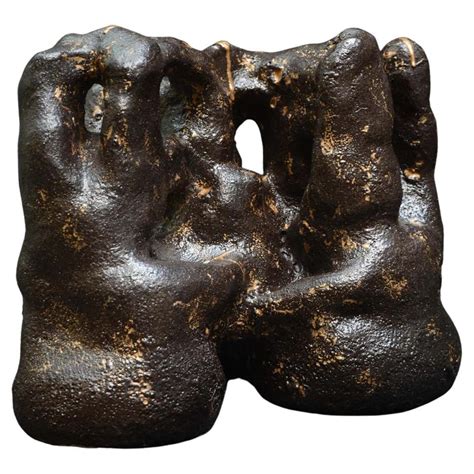 Contemporary Golden Sculpture at 1stDibs | golden sculptures