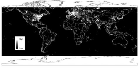 Defense Meteorological Satellite Program (DMSP) image data showing... | Download Scientific Diagram