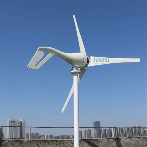 5blades 3 blades small wind turbine generator for wind solar hybrid ...