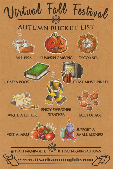 COZY FALL ACTIVITIES | 10 Autumn Bucket List Ideas