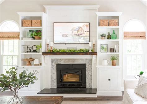 Mantel Decorating With a TV: 10 Ideas and Tips — Nina Hendrick