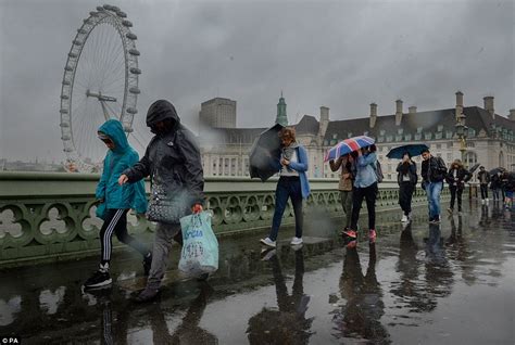 UK weather forecasts a month's rain in just SIX HOURS as storm clouds ...