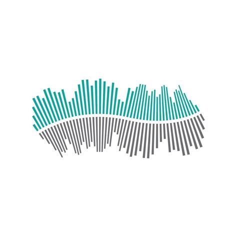 Sound waves vector illustration 14392925 Vector Art at Vecteezy