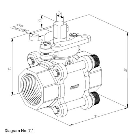 Screwed / Socket Weld Ball Valve | Ball Valve | Uflow Automation India | Uflow Ball Valve