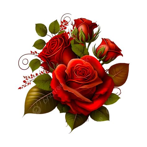 Download Red Rose Flower Png Images Background Png Fr - vrogue.co