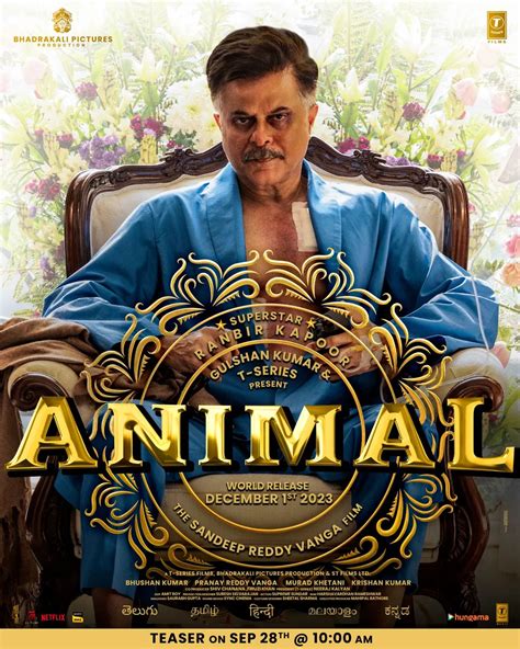 Animal Movie (2023) Cast, Release Date, Story, Budget, Collection ...