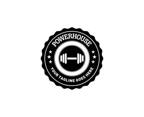 Powerhouse Fitness Logo Design Free 13022590 Vector Art at Vecteezy