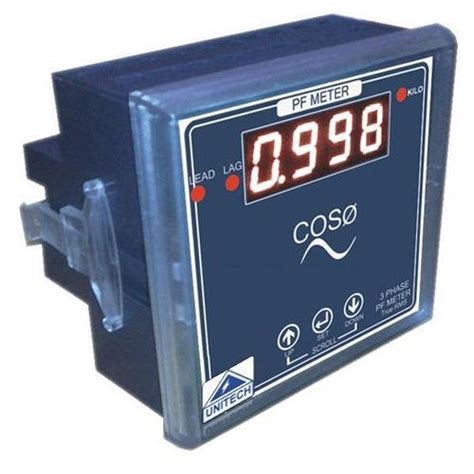 Digital Power Factor Meter at Rs 1,800 / Piece in Ashok Vihar | Unitech ...