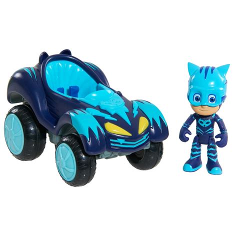 PJ Masks Hero Boost Vehicle - Cat-Car & Catboy Figure - Walmart.com ...