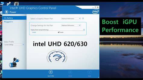 How to Optimization intel UHD 620 for Gaming !! Boost Performance For Games !! - YouTube