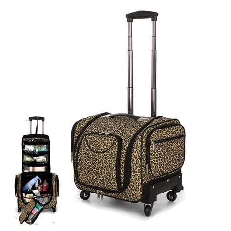 CARRYLOVE Multifunction Leopard Rolling Luggage Review - LightBagTravel.com One of Best ...