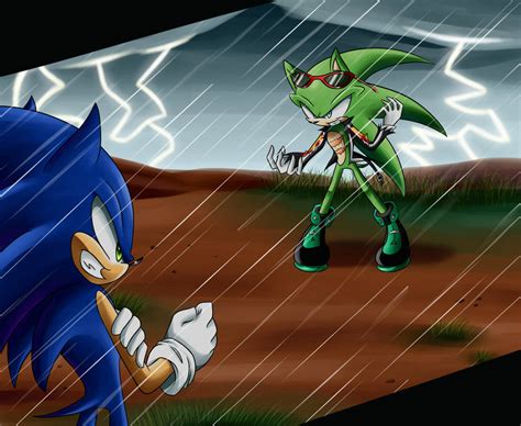 Sonic vs Scourge - Contest by SweetSilvy on DeviantArt