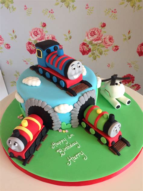 Thomas the Tank Engine Cake Thomas Birthday Cakes, Cake Decorating ...