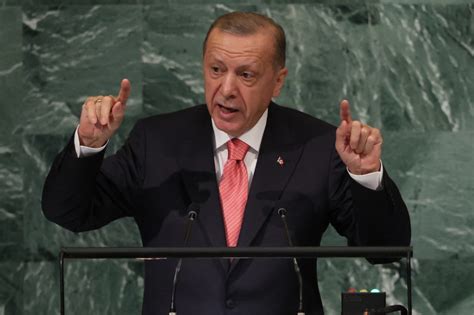 WATCH: Turkish President Recep Tayyip Erdoğan addresses the 2022 United ...