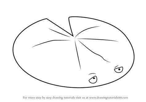 How To Draw A Lily Pad Flower Easy / Draw a lily pad beneath it by enclosing an irregular ...