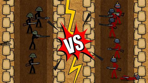 Stickman Trench Wars - NEW GAME - YouTube