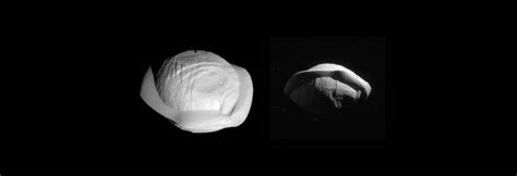 NASA's Cassini captures closeups of Saturn's UFO-shaped Pan moon ...