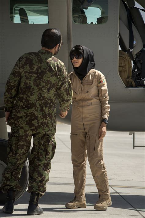 Afghan Female pilot makes history