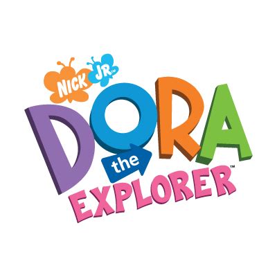 Dora The Explorer Logo PNG Vector (EPS) Free Download | 字体, アイコン