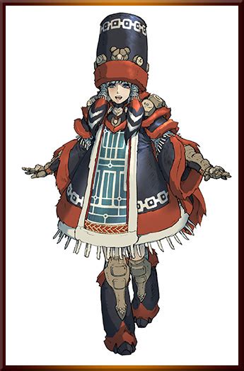 Image - MHGen-Gammoth Armor Concept Art (Blademaster) (Female) 001.jpg | Monster Hunter Wiki ...