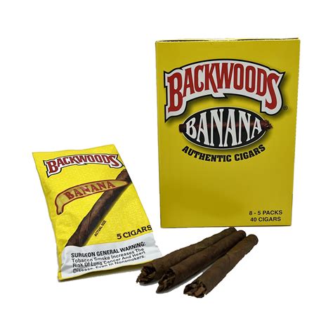 Banana Backwoods Cigars - Native Smokes Canada