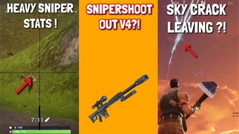 FORTNITE HEAVY SNIPER RELEASE DATE/STATS, SNIPER SHOOTOUT V4, CRACK IN ...