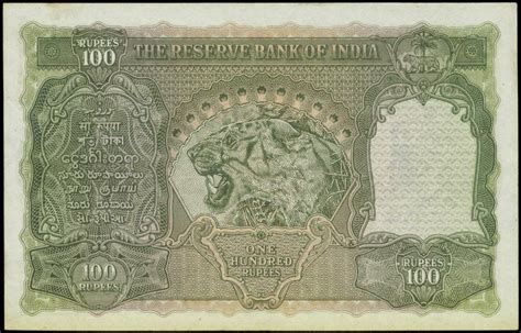 British India 100 Rupee Note 1943 King George VI|World Banknotes ...