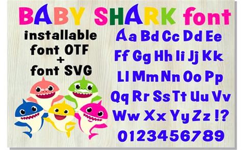 Baby Shark Font - Fontspace.io