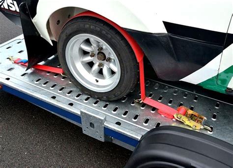 Car Transporter Over-Wheel straps – Single - One Stop Motorshop