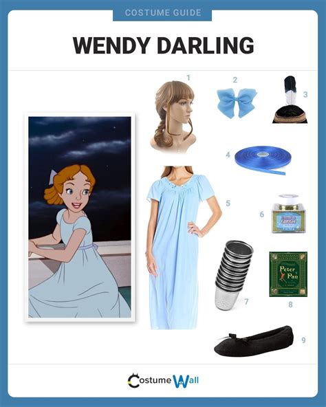 Dress Like Wendy Darling Costume | Halloween and Cosplay Guides