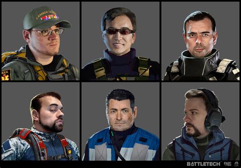 Lisa Heidhoff - BattleTech Backer Portraits