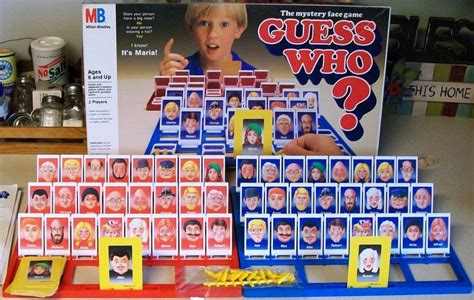 Guess Who - The Mystery Face Game