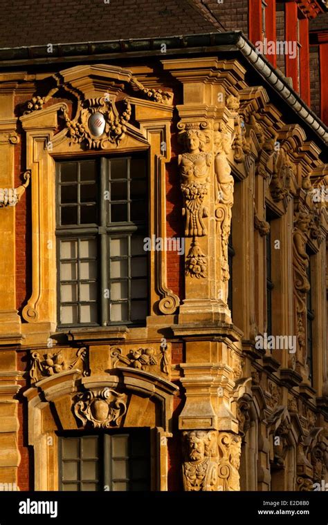 France Nord Lille Old Town Old Exchange Stock Photo - Alamy