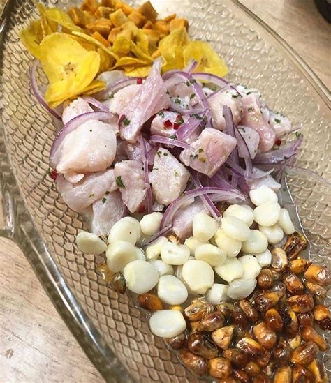 Perú Destinations 🇵🇪 on Instagram: “Un delicioso ceviche acompañado de su cancha serrana 😋 # ...