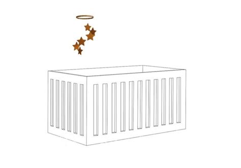 SALE: Star Mobile Gold Modern Baby Crib Mobile Nursery