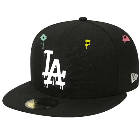 DRIP NEW ERA FITTED CAP(BLACK) - Luc-ca.com