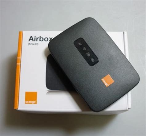 Déblocage ORANGE Airbox 4G Alcatel MW40V