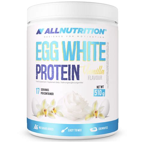 Egg White Protein 510g - ALLNUTRITION • 31 € • LOWEST PRICES ...