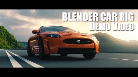Blender Car Rig - Feature Demo - YouTube