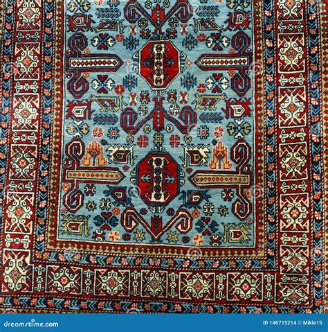 Ancient Armenian Carpet Pattern Stock Photo - Image of fiber, home: 146715214