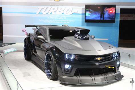 Menacing Camaro Concept Built To Celebrate Upcoming 'Turbo' Movie