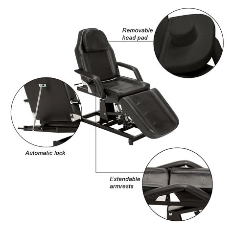 Electric Massage Bed (Black or White) - Salon Equipment Center